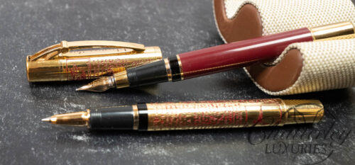Aurora Leonardo Da Vinci Limited Edition Fountain Pen and Rollerball