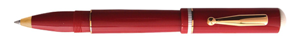1271491983DV80089ViaVenetoRedwithGoldRollerballPen
