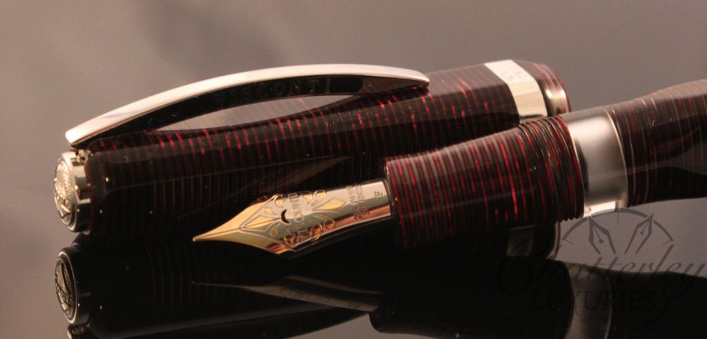Visconti Wall Street Limited Edition Red Fountain Pen (1)