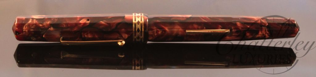 Wahl Eversharp Vintage Celluloid Fountain Pen and Pencil Set (7)