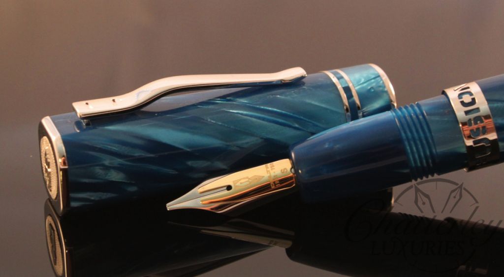 Chatterley Pens / Delta Turchese Fusion 1 Limited Edition Fountain Pen