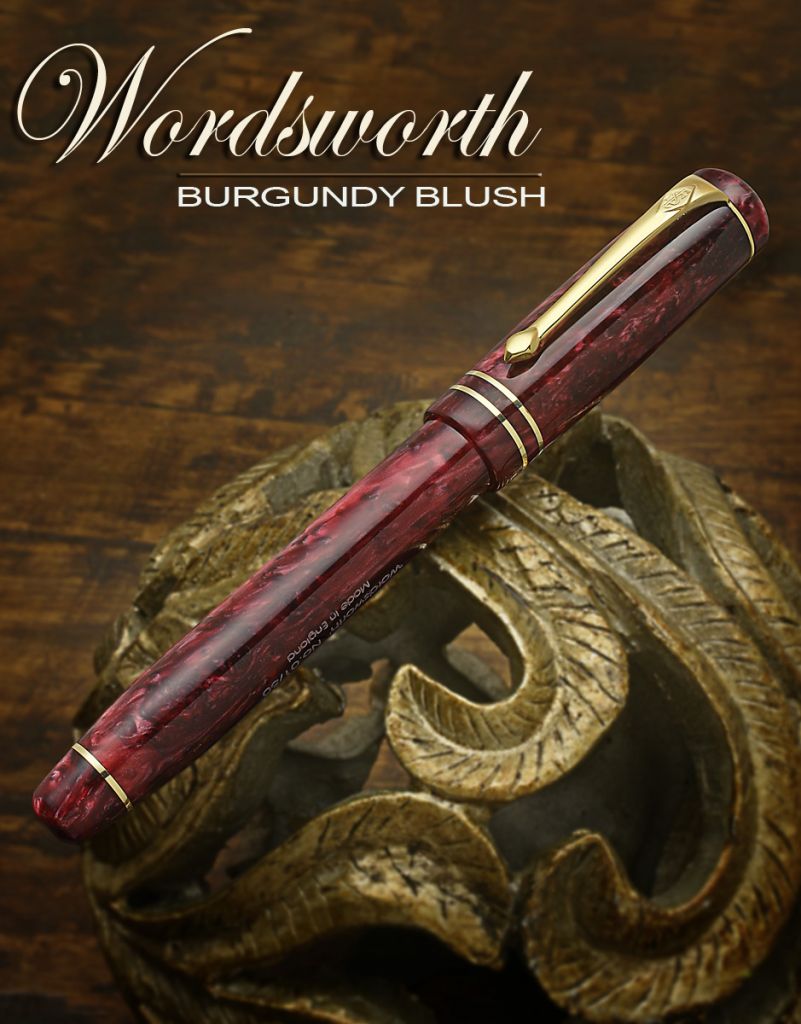 Conway Stewart Burgundy Blush wordsworth