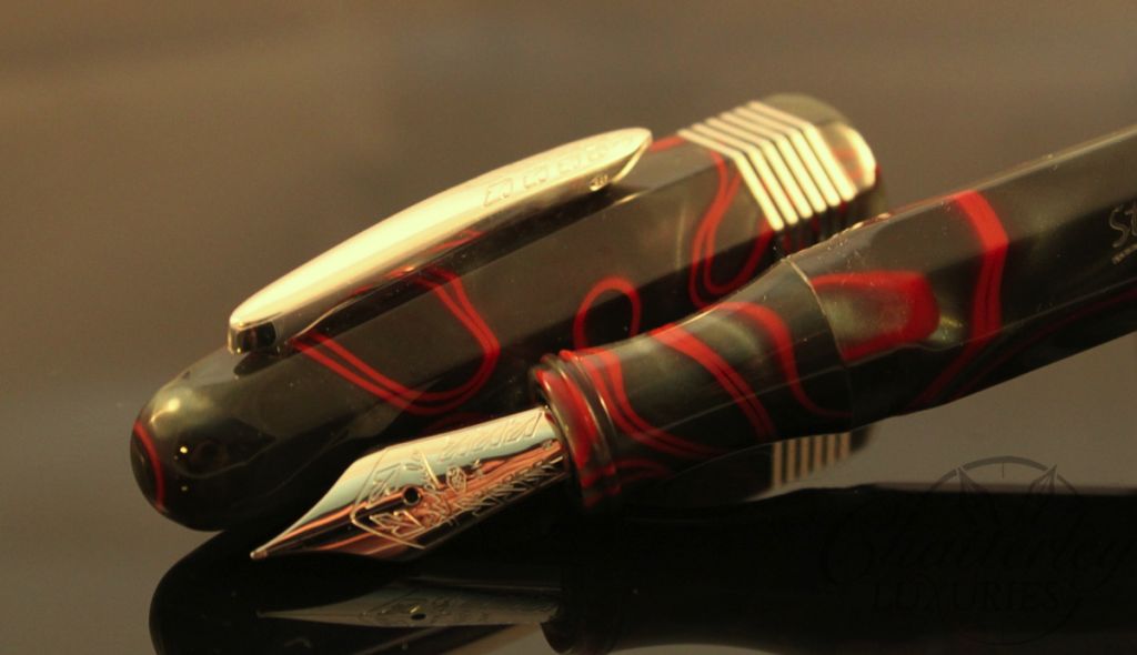 Stipula / Chatterley Pens Faceted Oversize Etruria Limited Edition Fountain Pen