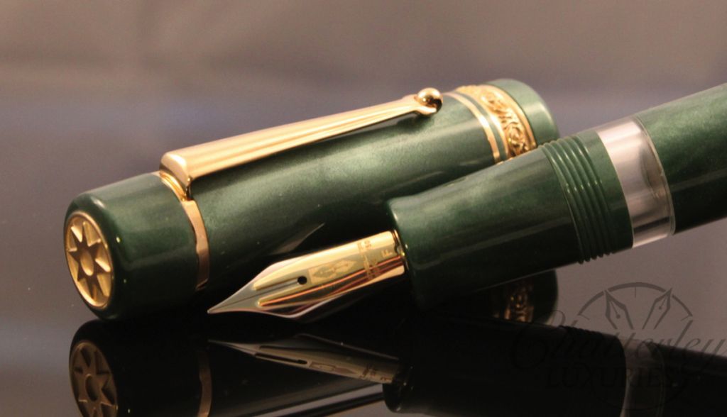 Delta / Chatterley Pens Fusion Limited Edition Satin Green Fountain Pen