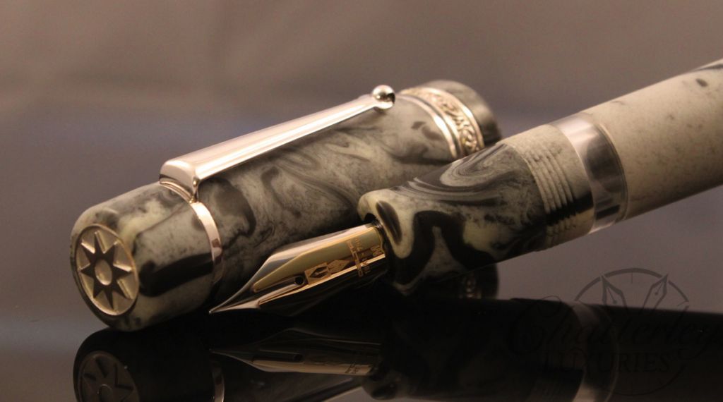 Delta / Chatterley Pens Fusion Limited Edition Black Ice Fountain Pen