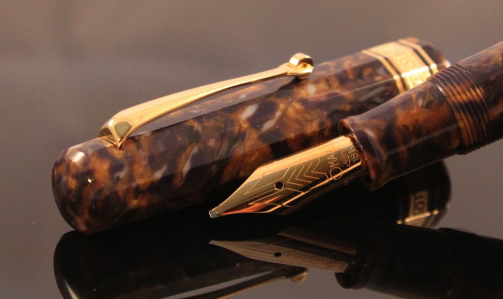 Omas Saffron Blue Paragon Fountain Pen