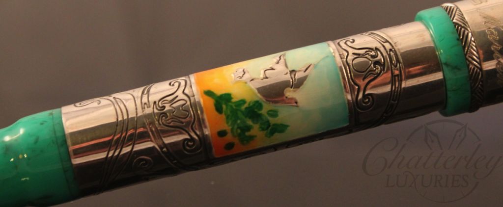 Marlen Liberty Green Art Nouveau Limited Edition Fountain Pen