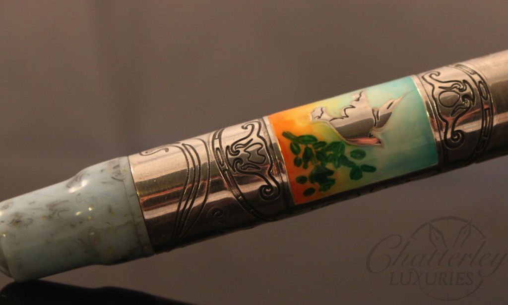 Marlen Liberty Blue Art Nouveau Limited Edition Fountain Pen