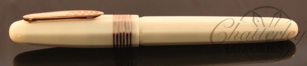Stipula / Chatterley Pens Faceted Etruria Ivory White Limited Edition Fountain Pen