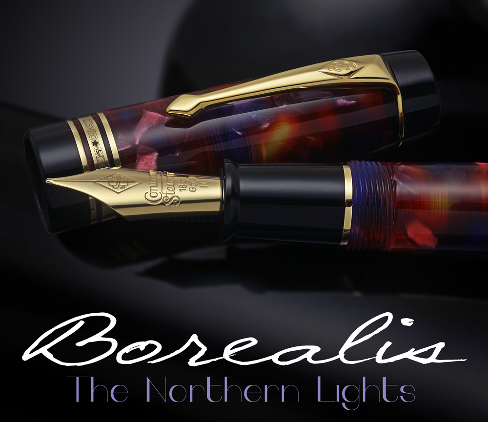Conway Stewart Belliver Borealis Limited Edition Northern Lights Fountain Pen2