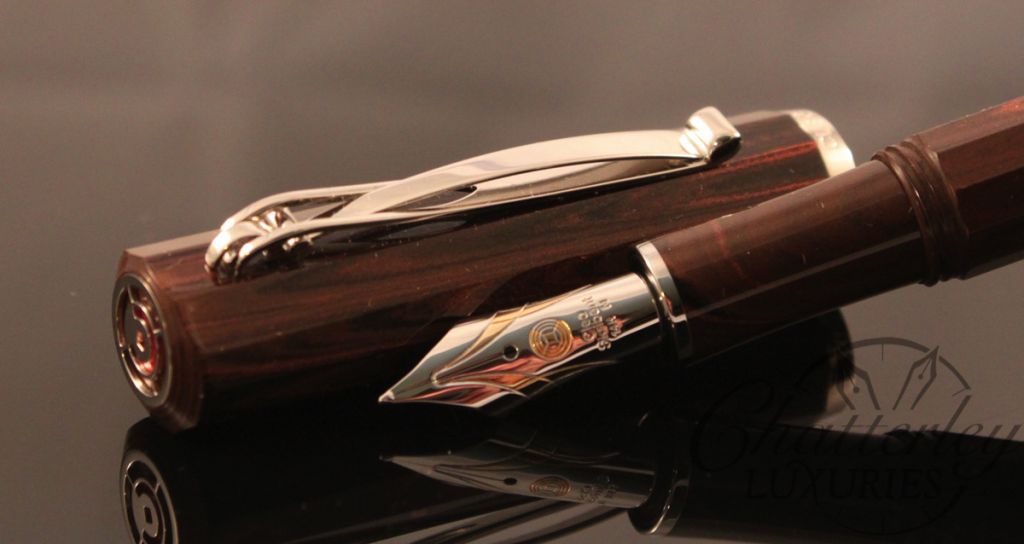 Cleo Fountain Pen Brown-004