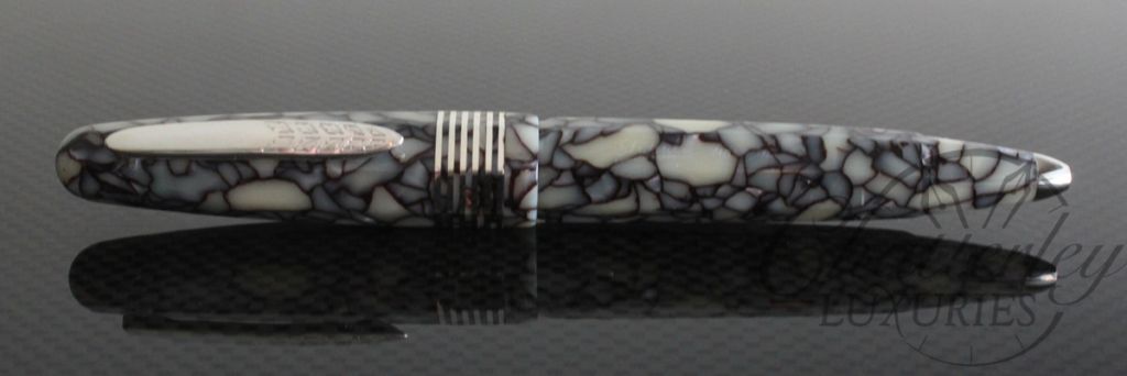 Stipula Cracked Ice Faceted Etruria Ballpoint Pen