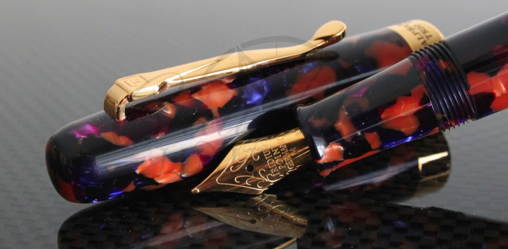 Danitrio Celluloid Alpha Fountain Pen Steel Iridium Tip