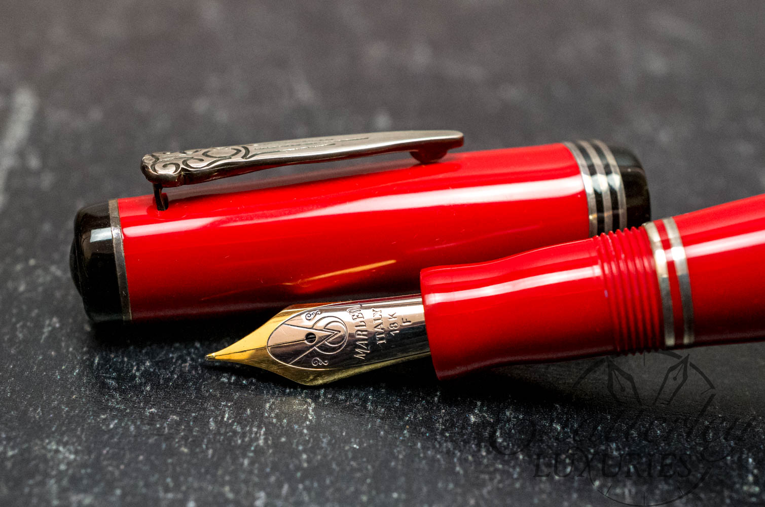 Marlen Basilea Red Fountain Pen