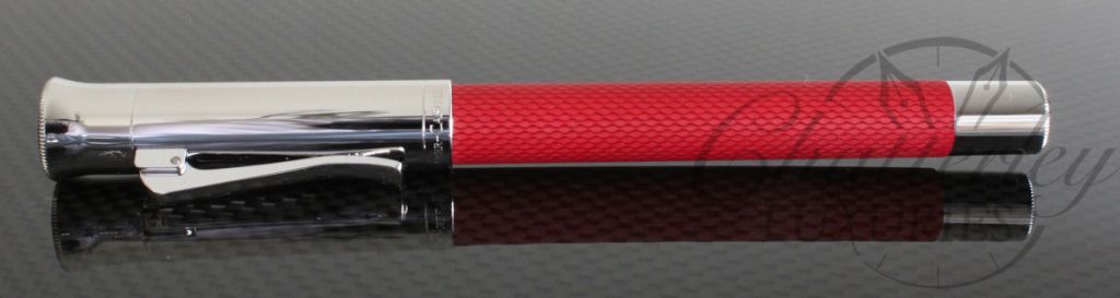 Faber Castell Guilloche Coral Red Fountain Pen