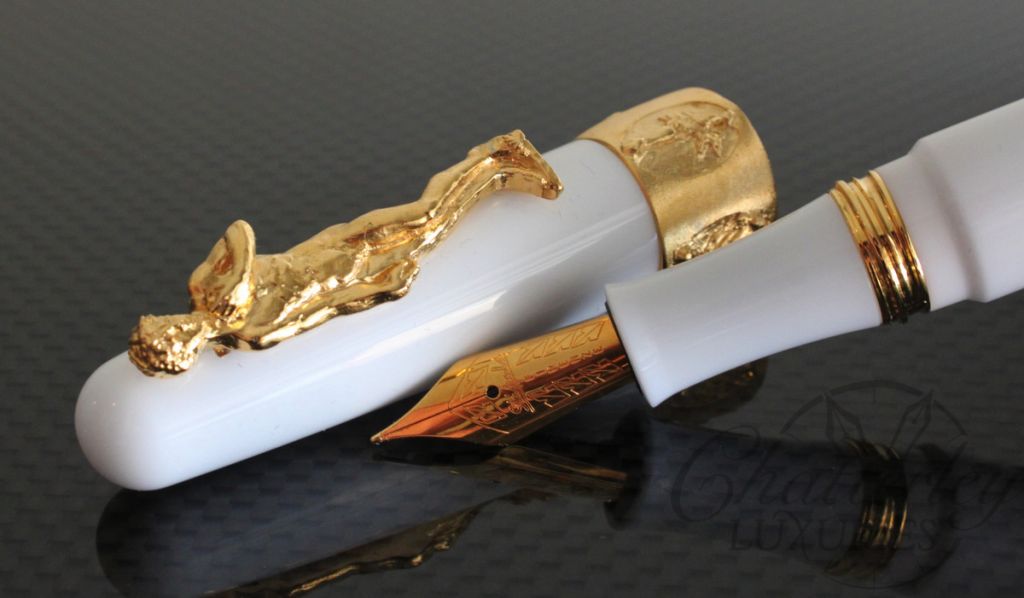 Stipula David Fountain Pen White