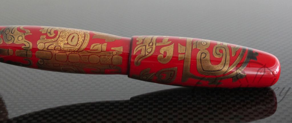 Danitrio Red Totetsu Fountain Pen