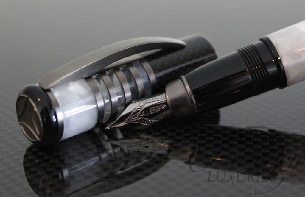 Momo Black and White Limited Edition Fountain Pen