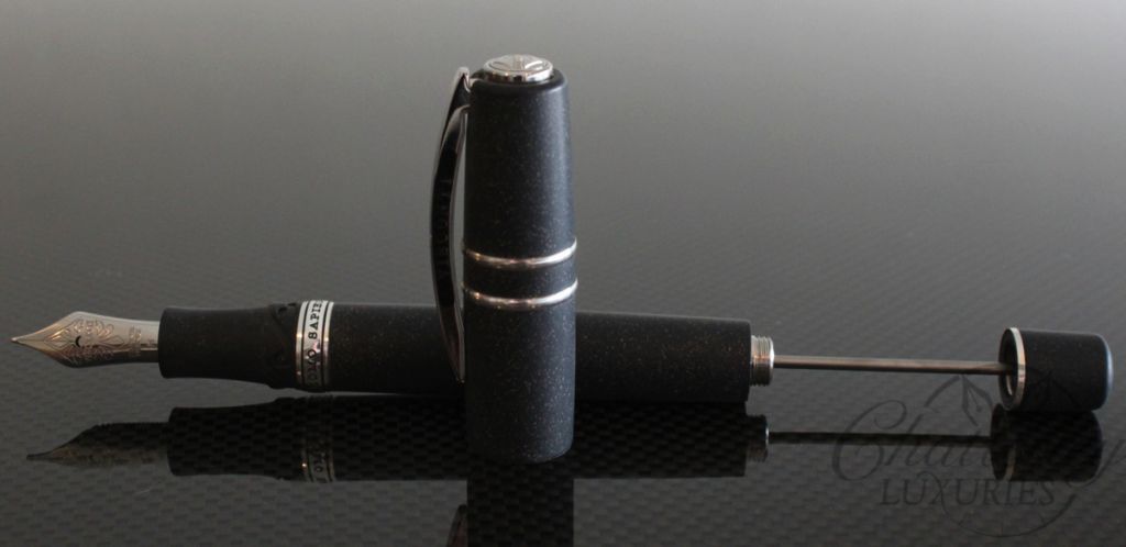 Visconti Homo Sapiens Steel Age Sterling Silver Fountain Pen Power Filler