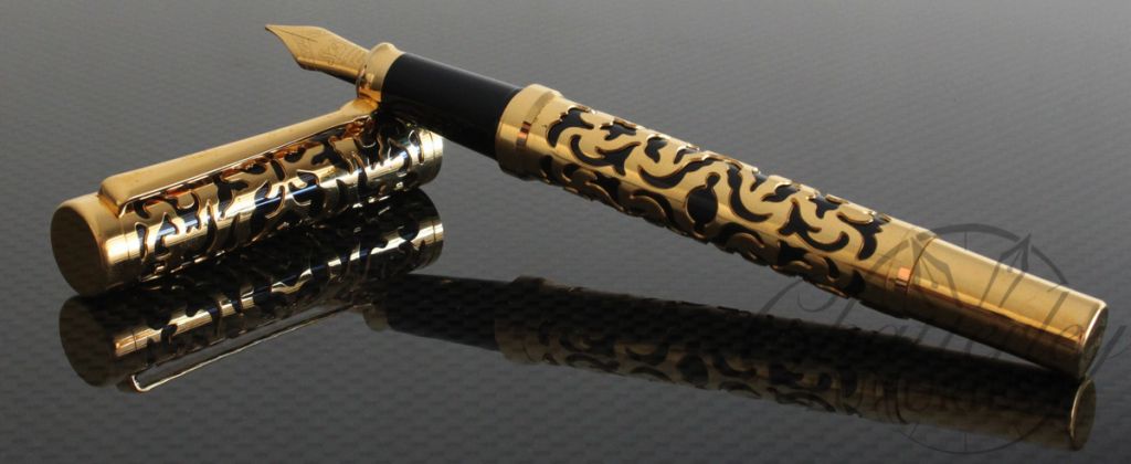 Danitrio Metal Overlay Fountain Pen