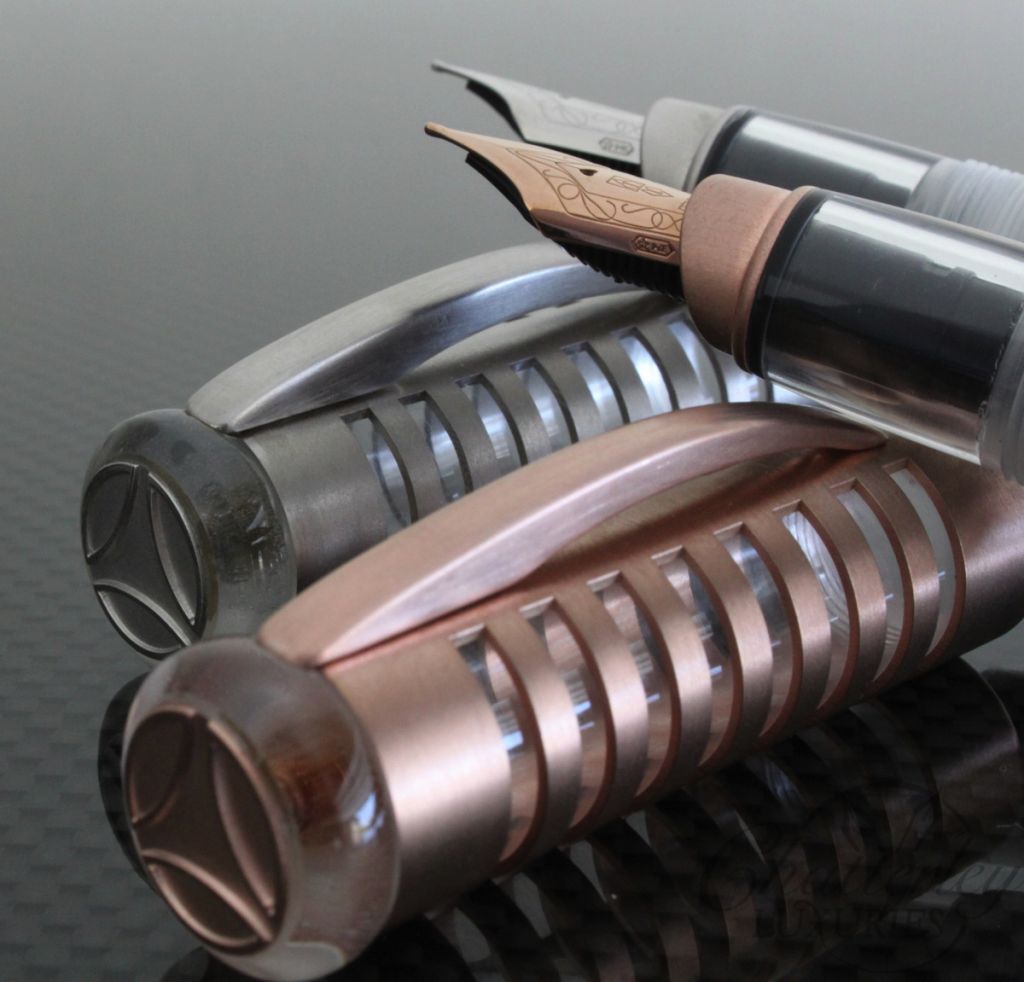 Delta Momo Cage Skeleton Fountain Pens2