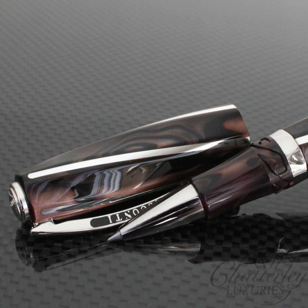 Visconti Elegance Royal Brown Maxi Divina Rollerball Pen2