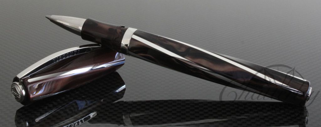 Visconti Elegance Royal Brown Maxi Divina Rollerball Pen3