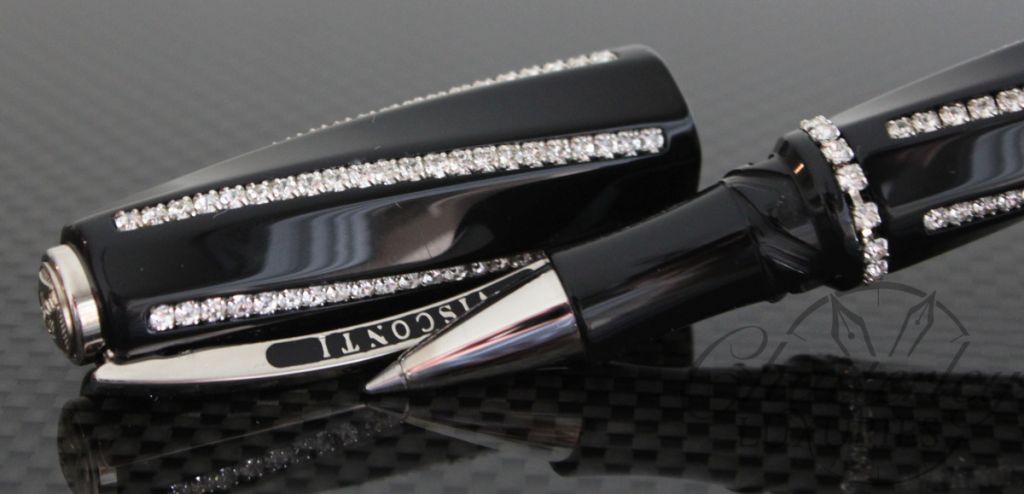 Visconti Divina Royale Black Rollerball2