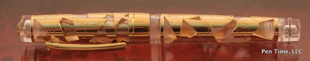 Stipula Gold Skeleton Kandinsky Fountain Pen
