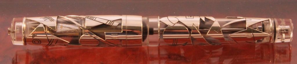 Stipula Silver Skeleton Kandinsky Fountain Pen 2
