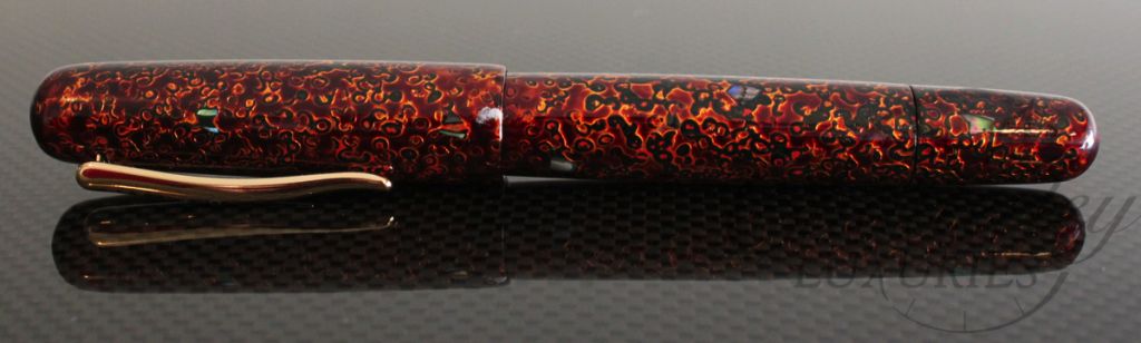 Danitrio Haruranman (Flowers in Full Bloom) Densho Fountain Pen2