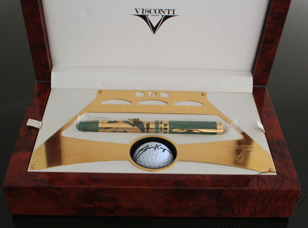 Visconti Ponte Vecchio Golf Limited Edition Fountain Pen – Shiv Kapur