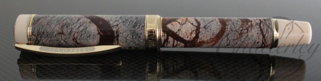 Visconti Limited Edition Marble Forest Brown Fountain Pen/Rollerball Convertible