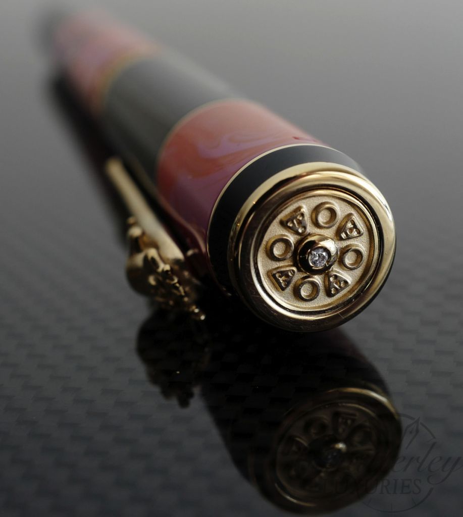 Delta Bribri Solid Gold Trim Celebration Limited Edition Fountain Pen