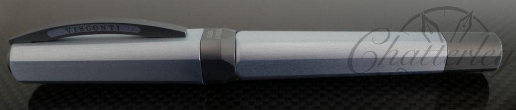 Visconti Opera Metal Aluminum Silver Shadow Fountain Pen