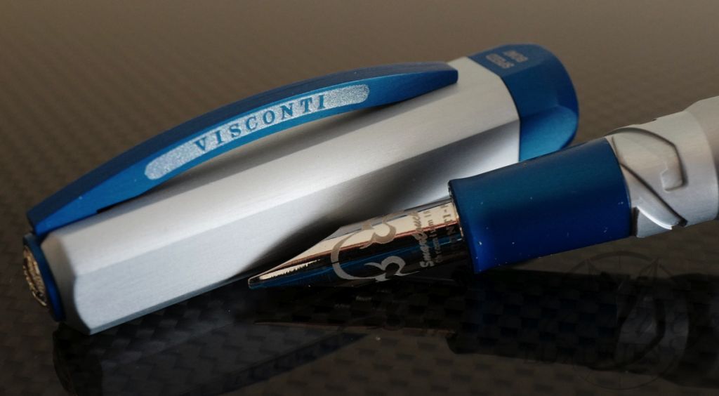 Visconti Opera Metal Aluminum Speedboat Fountain Pen