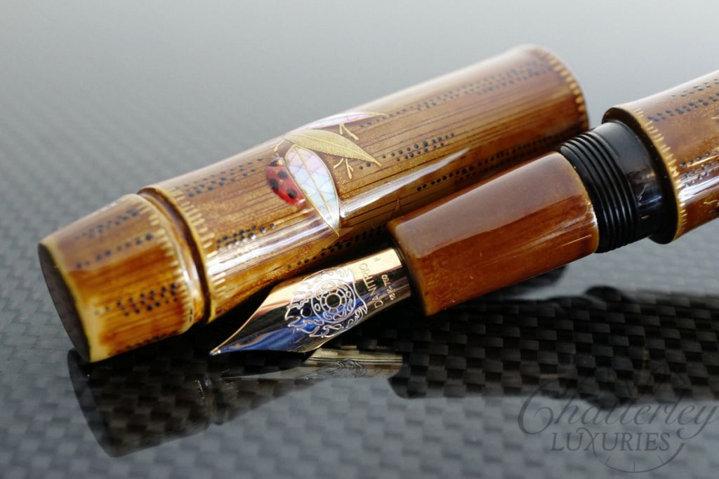 Danitrio Kin-dake Bamboo with Maki-e Fountain Pen