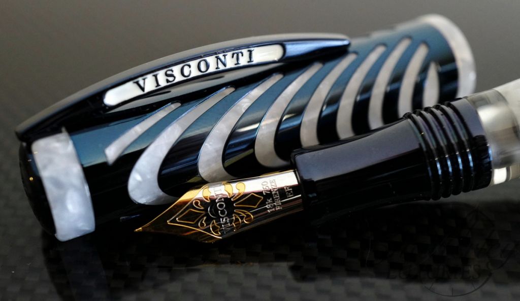 Visconti Blue Ripple Limited Edition Fountain Pen