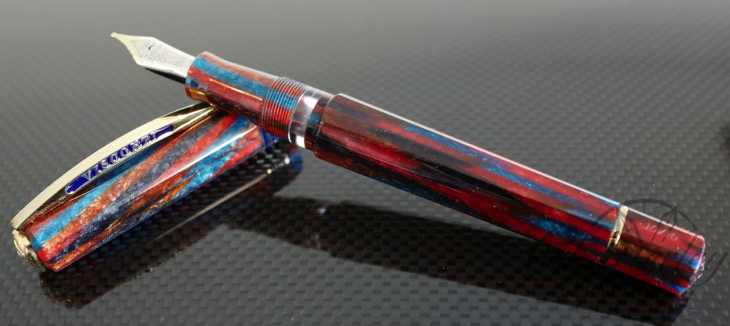 Visconti-Chatterley Southwest Celluloid Opera Master 10th Anniversary Limited Edition Fountain Pen in Gold