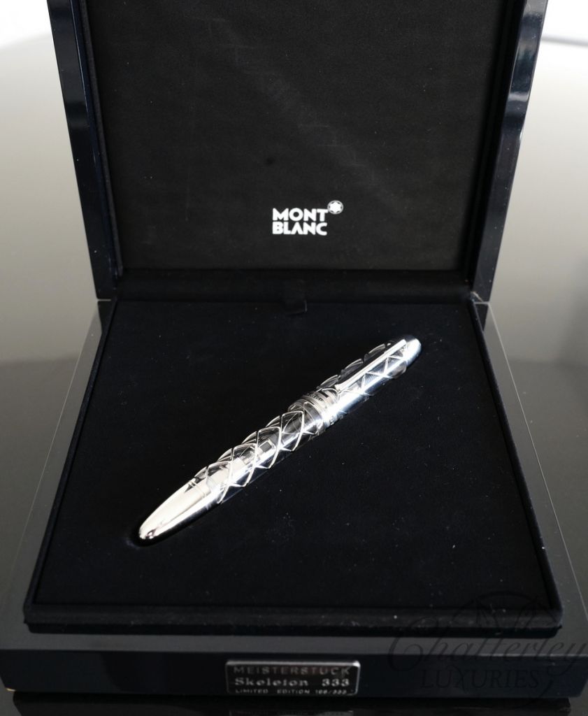 Montblanc Meisterstuck Limited Edition 333 Skeleton Fountain Pen