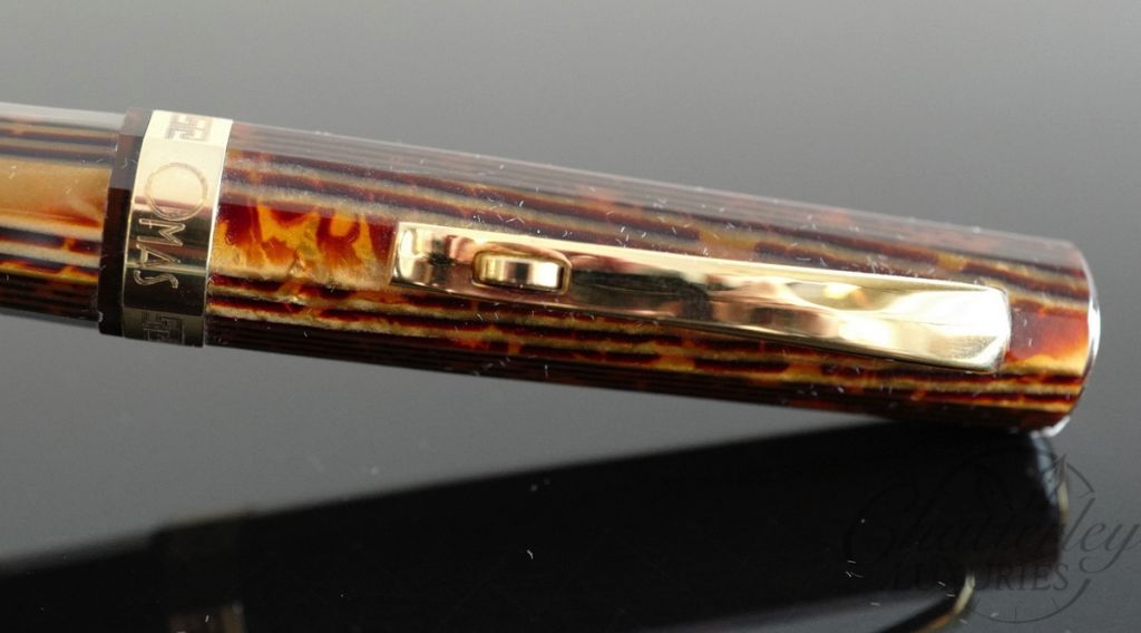 Omas Brown Bronze Arco Celluloid Milord Ballpoint