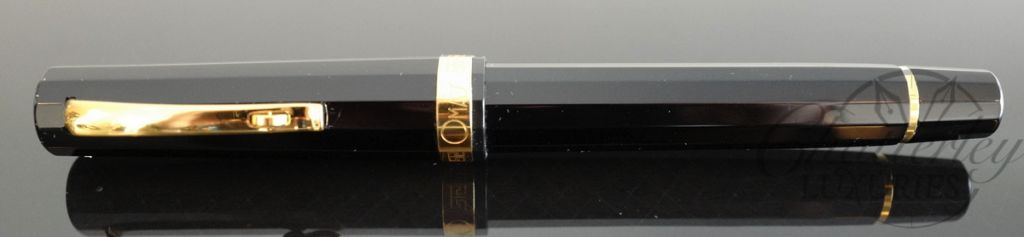 Omas Black Vegetal Resin Gold Milord Rollerball