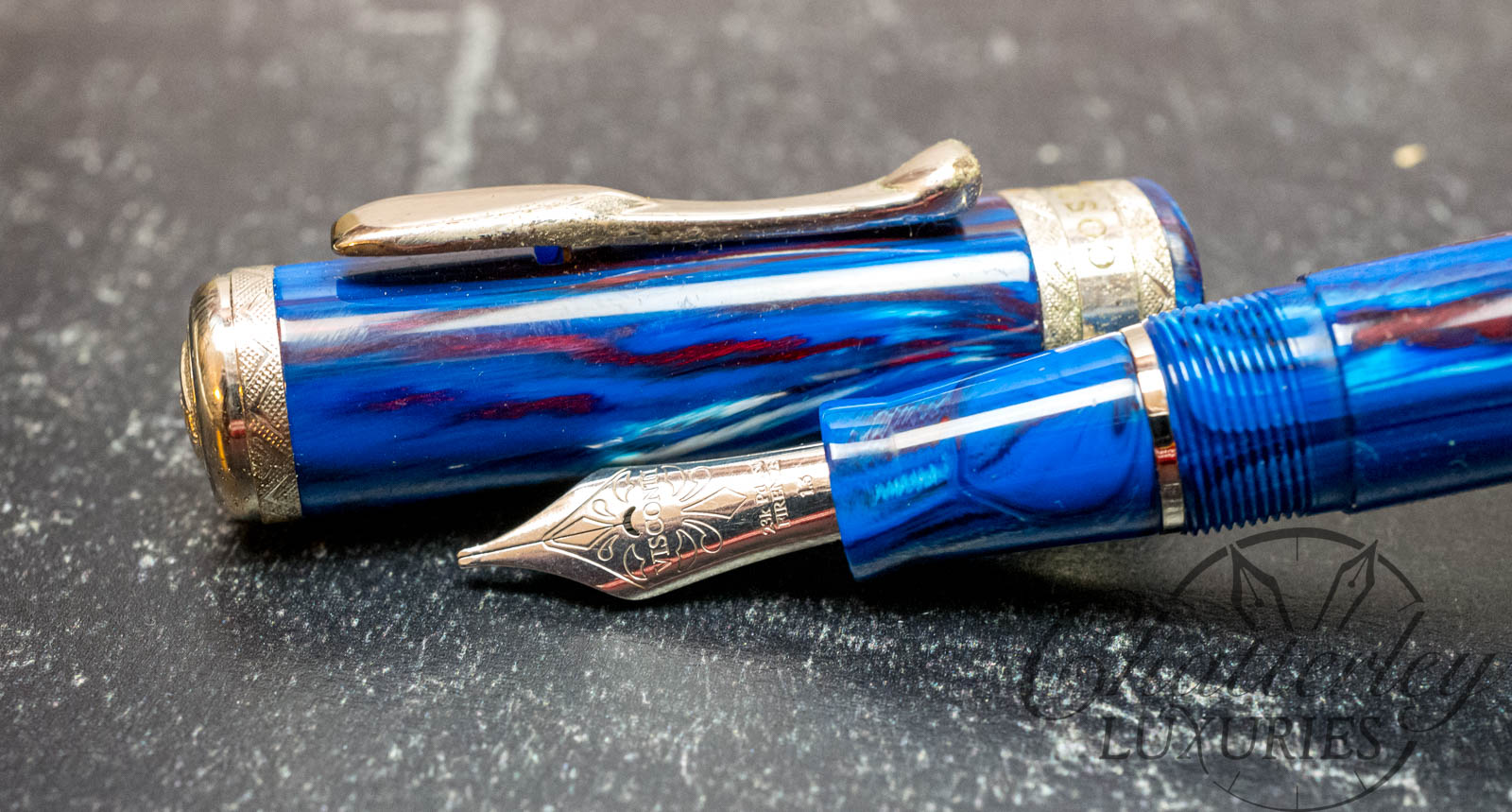 Visconti Fountain Pen Cosmos Voyager Blue American Dream Limited Edition
