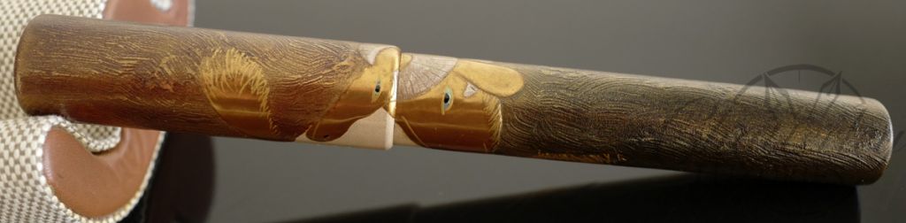 Danitrio Urushi Maki-e Rams on Sho Genkai Fountain Pen