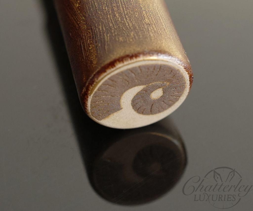 Danitrio Urushi Maki-e Rams on Sho Genkai Fountain Pen