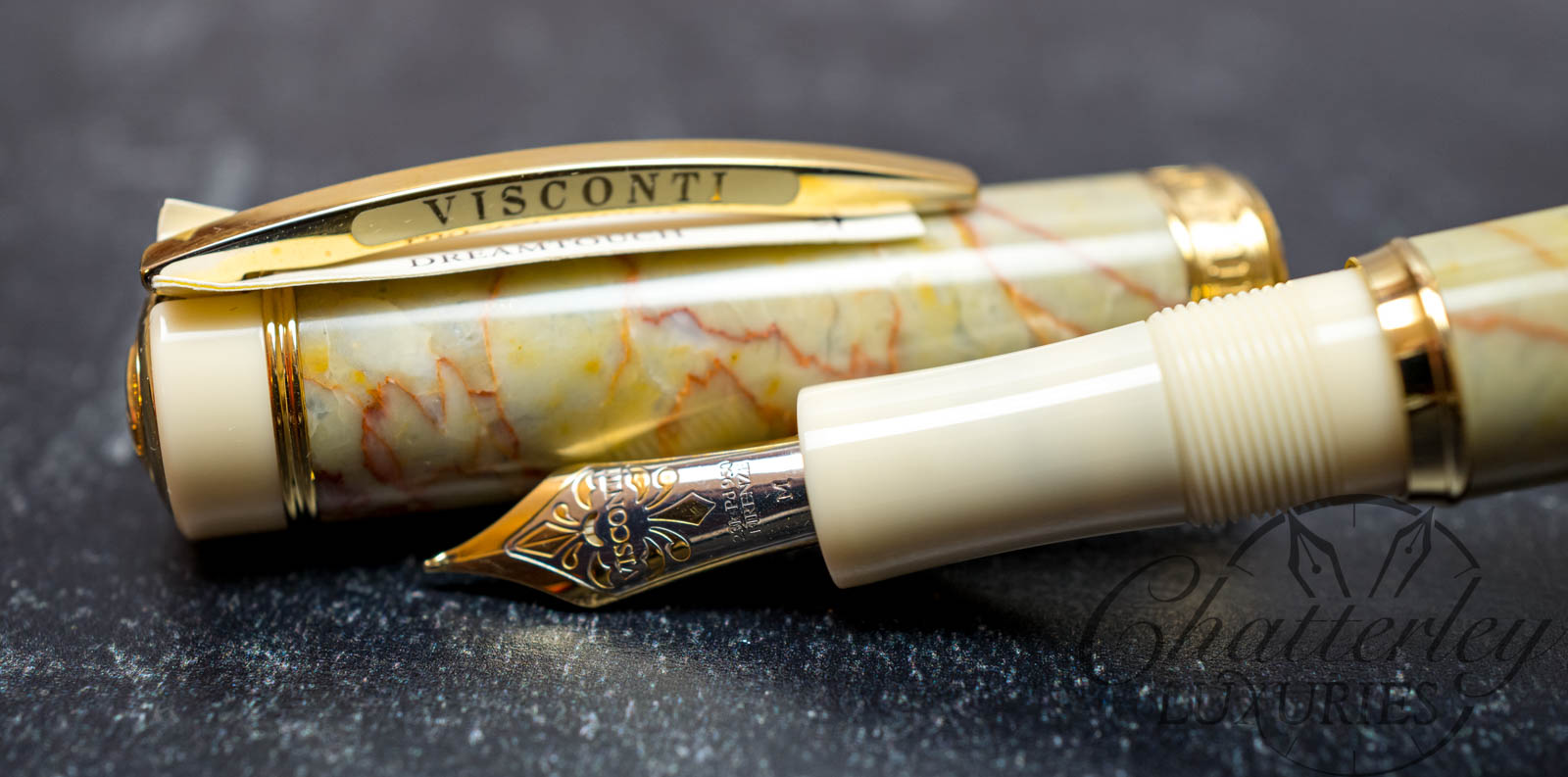 Visconti Millionaire Marble Empire Honey Limited Edition Fountain Pen