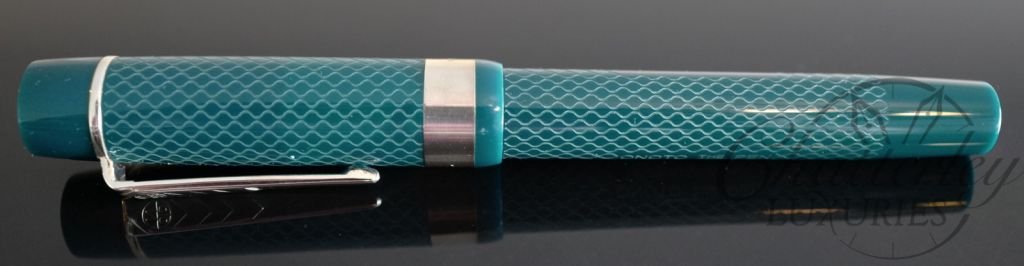 Onoto Magna Classic Jade and Silver Fountain Pen