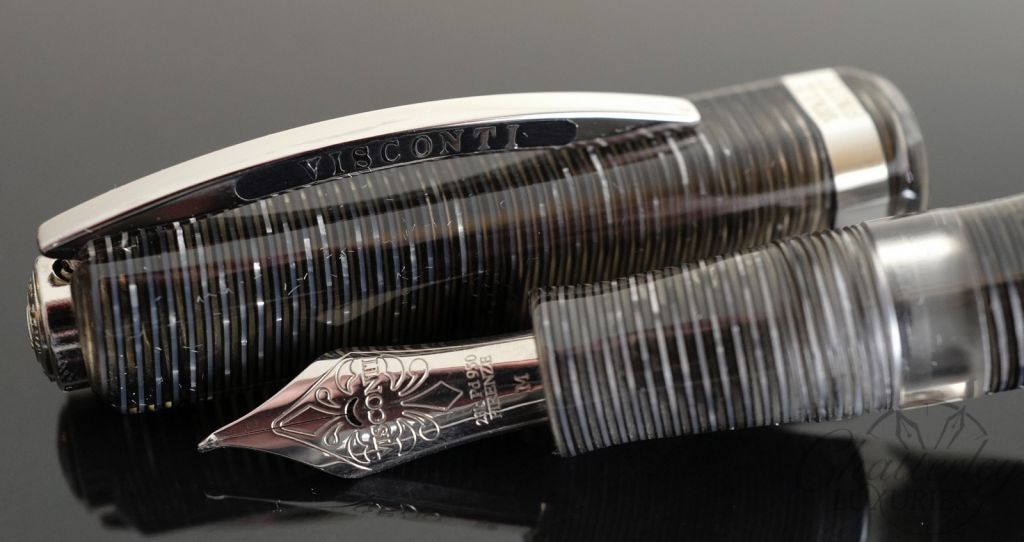 Visconti Wall Street Platinum/Grey Limited Edition Fountain Pen Special