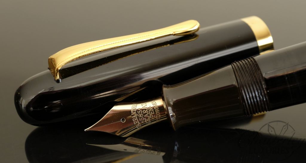 Danitrio Bani-ei Black Urushi Limited Edition Fountain Pen
