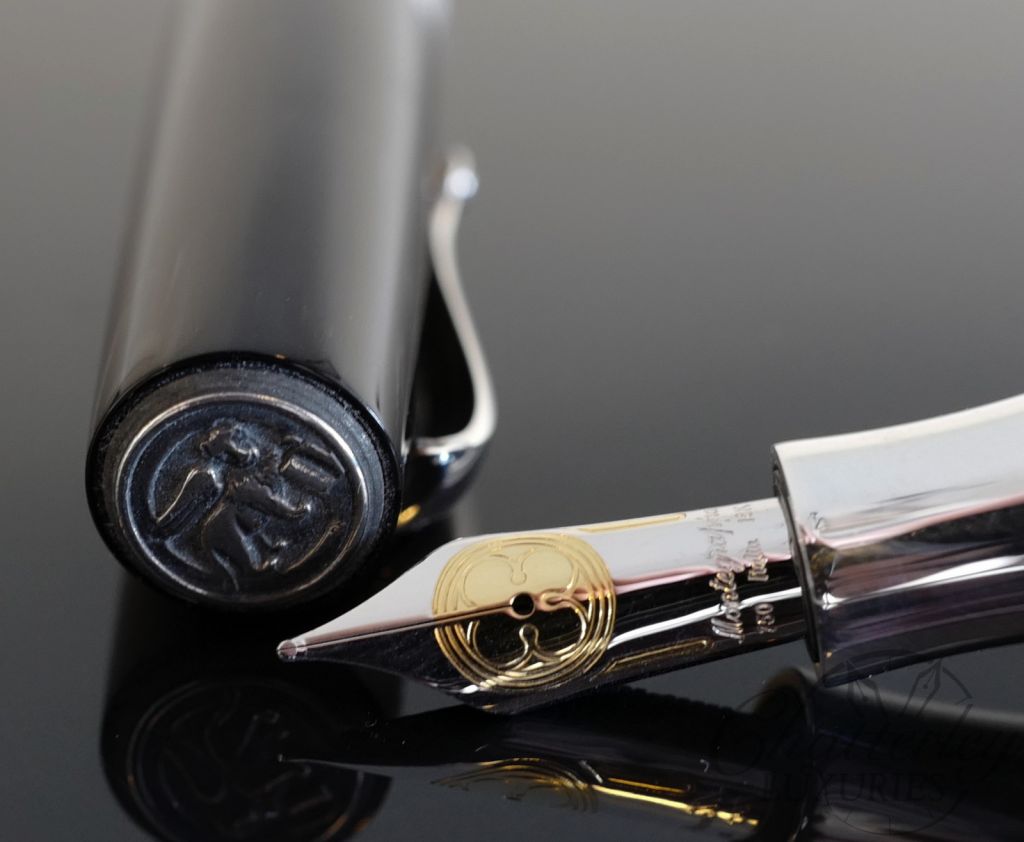 Montegrappa Extra Rosso Veneziano Sterling Silver Prototype Fountain Pen